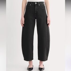 Everlane The Way-High Curve Jean, Washed Black